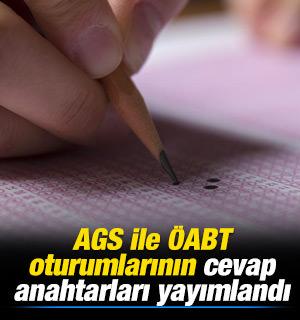 AGS ile &Ouml;ABT oturumlarının cevap anahtarları yayımlandı