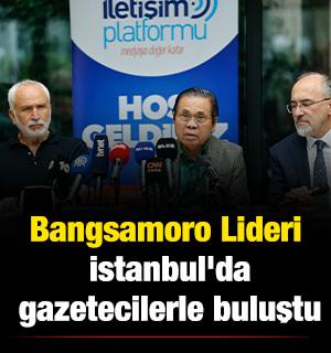 Bangsamoro Lideri Hacı Murad İbrahim İstanbul'da gazetecilerle buluştu