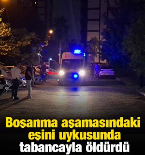 Boşanma aşamasındaki eşini uykusunda tabancayla &ouml;ld&uuml;rd&uuml;