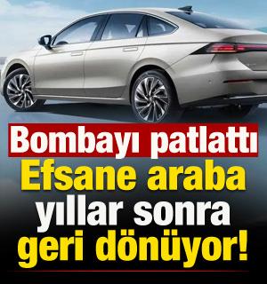 Efsane araba geri d&ouml;n&uuml;yor! Dev marka bombayı patlattı
