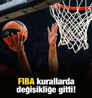 FIBA a&ccedil;ıkladı! Basketbolda kural değişikliklerine gidildi!
