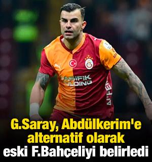 G.Saray, Abd&uuml;lkerim'e alternatif olarak eski F.Bah&ccedil;eliyi belirledi