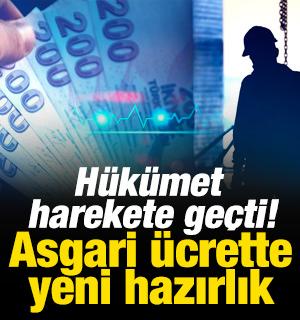 H&uuml;k&uuml;met harekete ge&ccedil;ti! Asgari &uuml;crette yeni hazırlık