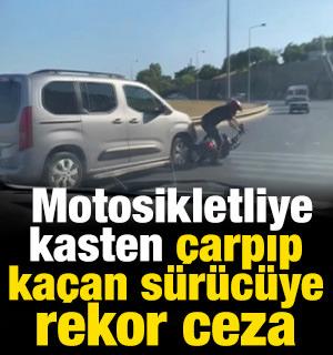 İzmir'de motosikletliye kasten &ccedil;arpıp ka&ccedil;an s&uuml;r&uuml;c&uuml;ye ağır ceza