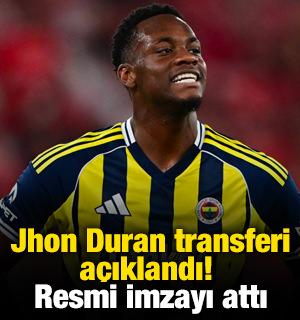 Jhon Duran transferi a&ccedil;ıklandı! Resmi imzayı attı