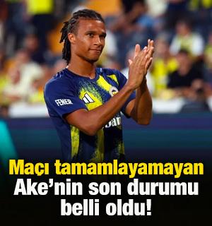 Ma&ccedil;ı tamamlayamamıştı! Fenerbah&ccedil;e'de Nathan Ake'nin durumu belli oldu