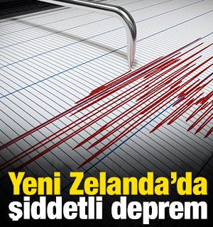 Yeni Zelanda'da şiddetli deprem