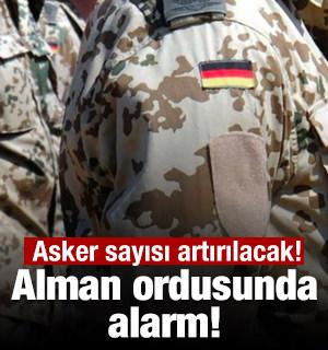 Alman ordusunda alarm! Asker sayısı artırılacak!