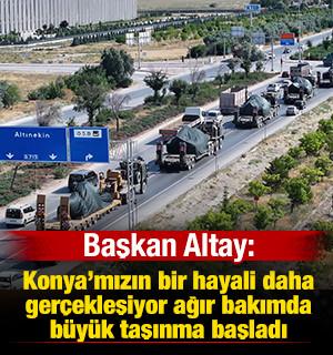 Başkan Altay: Konya&rsquo;mızın bir hayali daha ger&ccedil;ekleşiyor
