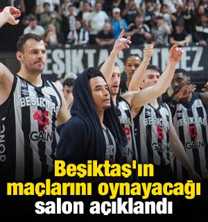 Beşiktaş'ın ma&ccedil;larını oynayacağı salon a&ccedil;ıklandı