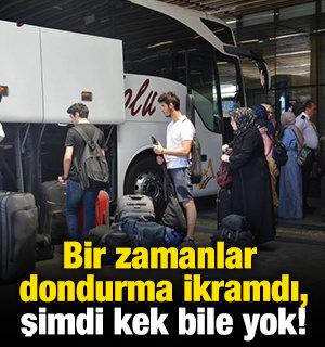 Bir zamanlar dondurma ikramdı, şimdi kek bile yok!