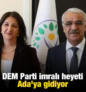 DEM Parti İmralı heyeti, Ada'ya gidiyor