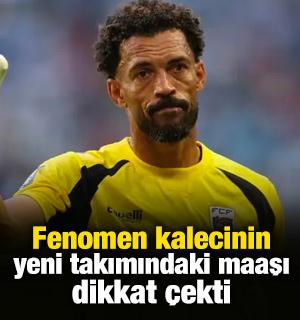 Fenomen kalecinin yeni takımındaki maaşı dikkat &ccedil;ekti
