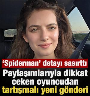 Ava Yaman&rsquo;dan "Spiderman"li paylaşım