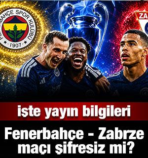 Fenerbah&ccedil;e - Gornik Zabrze ma&ccedil;ı şifresiz mi? İşte yayın bilgileri