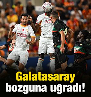 Galatasaray hazırlık ma&ccedil;ında bozguna uğradı!