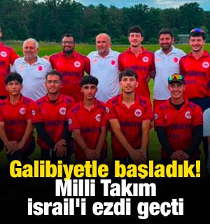 Galibiyetle başladık! Milli Takım, İsrail'i ezdi ge&ccedil;ti