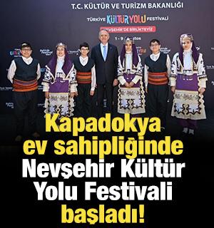Kapadokya ev sahipliğinde Nevşehir K&uuml;lt&uuml;r Yolu Festivali başladı!