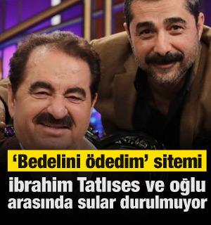 İbrahim Tatlıses'in oğlu Ahmet Tatlıses'ten "bedel &ouml;dedim" paylaşımı