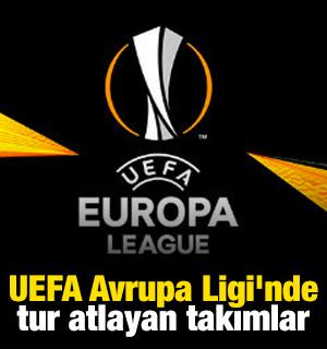 UEFA Avrupa Ligi'nde tur atlayan takımlar