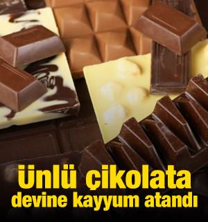 &Uuml;nl&uuml; &ccedil;ikolata devine kayyum atandı