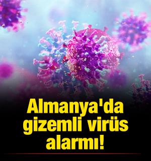 Almanya'da gizemli vir&uuml;s alarmı!