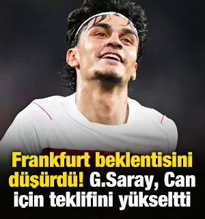Frankfurt beklentisini d&uuml;ş&uuml;rd&uuml;! G.Saray, Can i&ccedil;in teklifini y&uuml;kseltti