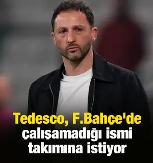 Tedesco, F.Bah&ccedil;e'de &ccedil;alışamadığı ismi takımına istiyor