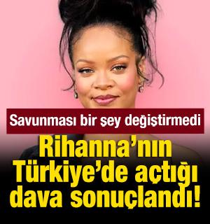 Rihanna, T&uuml;rkiye&rsquo;de a&ccedil;tığı marka davasını kazandı!