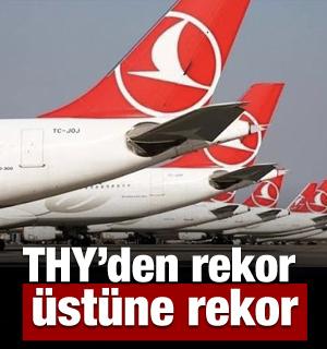 THY, temmuzda rekor kırdı!