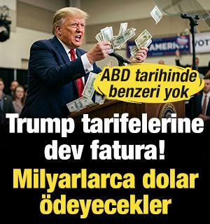 Trump d&ouml;nemi tarifelerine dev fatura! ABD faizleriyle birlikte 100 milyar dolar &ouml;deyecek