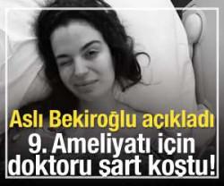 Aslı Bekiroğlu a&ccedil;ıklama yaptı