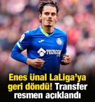Enes &Uuml;nal LaLiga'ya geri d&ouml;nd&uuml;! Transfer resmen a&ccedil;ıklandı