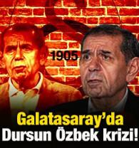 Galatasaray'da Dursun &Ouml;zbek krizi! Ortalık ayağa kalktı