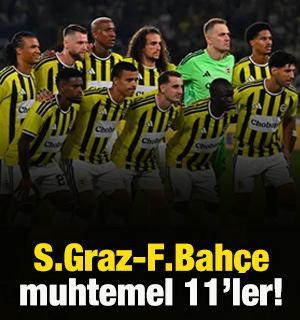 Kanarya play-off bileti i&ccedil;in sahada! S. Graz-F.Bah&ccedil;e muhtemel 11'ler