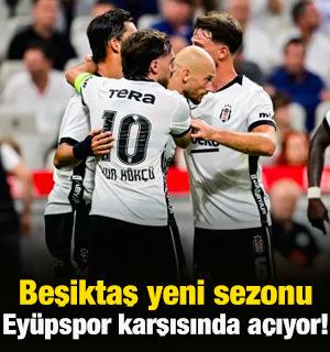 Kara Kartal sezonu evinde a&ccedil;ıyor! Rakip Ey&uuml;pspor