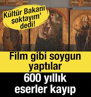 K&uuml;lt&uuml;r Bakanı &lsquo;şoktayım&rsquo; dedi! Film gibi soygun yaptılar: &Uuml;nl&uuml; ressamın eserleri kayıp