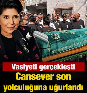 Cansever son yolculuğuna uğurlandı