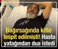 Tarık Meng&uuml;&ccedil;'&uuml;n bağırsağında kitle tespit edildi!