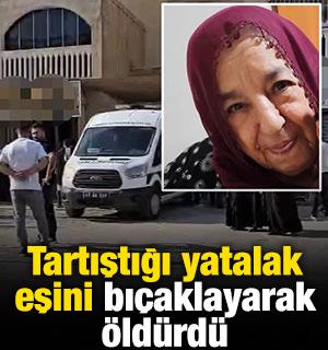 Tartıştığı yatalak eşini bı&ccedil;aklayarak &ouml;ld&uuml;rd&uuml;