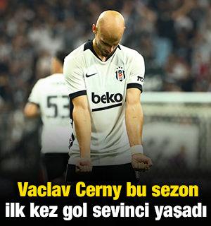  Vaclav Cerny bu sezon ilk kez gol sevinci yaşadı