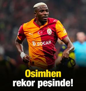 Victor Osimhen rekor peşinde!