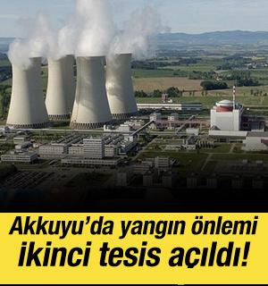 Akkuyu NGS&rsquo;de yangın g&uuml;venliği g&uuml;&ccedil;leniyor: İkinci itfaiye istasyonu devrede