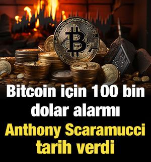 Bitcoin i&ccedil;in 100 bin dolar alarmı: Anthony Scaramucci tarih verdi