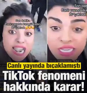 Canlı yayında bı&ccedil;aklamıştı, TikTok fenomeni tahliye edildi!