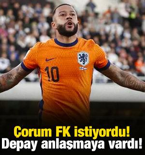 &Ccedil;orum FK istiyordu! Memphis Depay anlaşmaya vardı