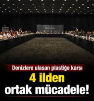 Denizlere ulaşan plastiğe karşı 4 ilden ortak m&uuml;cadele!