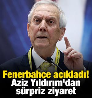 Fenerbah&ccedil;e a&ccedil;ıkladı! Aziz Yıldırım'dan s&uuml;rpriz ziyaret