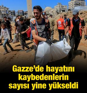 Gazze'de can kaybı 73 bin 419'a y&uuml;kseldi