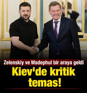 Kiev'de kritik temas: Zelenskiy ve Wadephul bir araya geldi